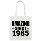 39th Birthday Amazing Since 1985 - Tote Bag White