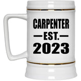 Carpenter Established EST. 2023 - Beer Stein