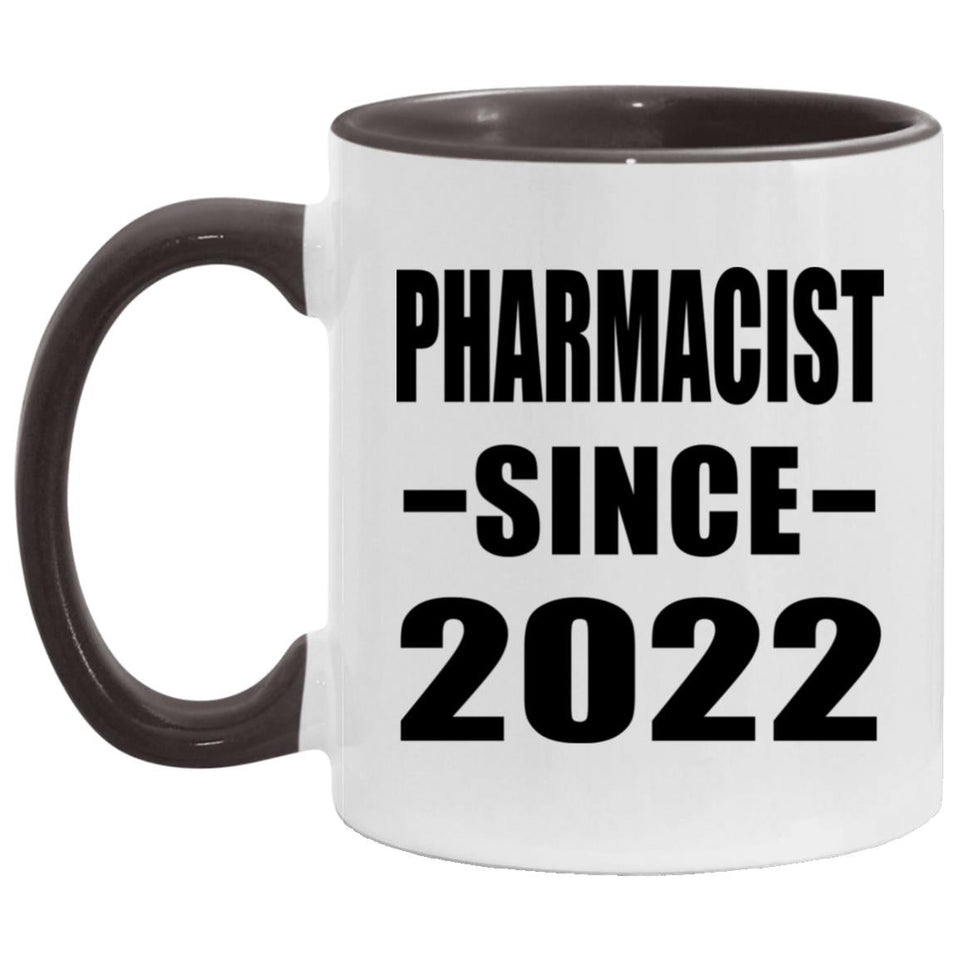 Pharmacist Since 2022 - 11oz Accent Mug Black