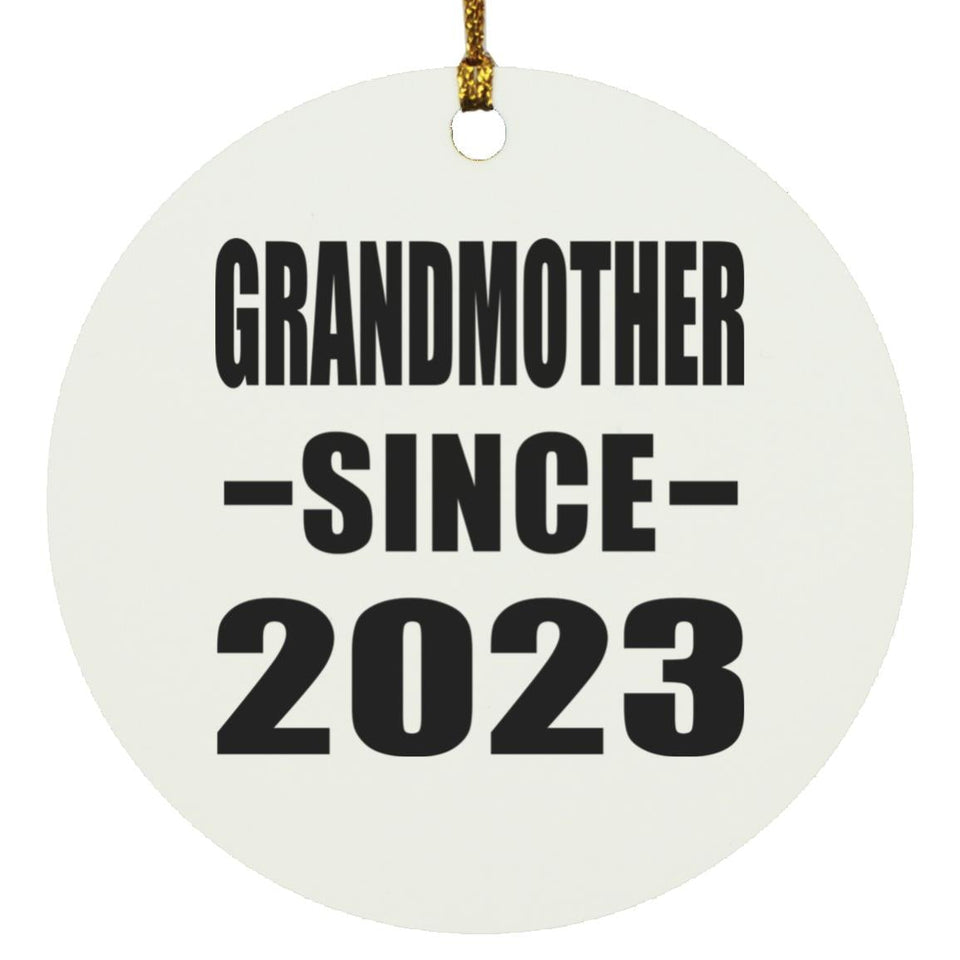Grandmother Since 2023 - Circle Ornament