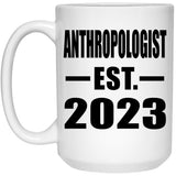 Anthropologist Established EST. 2023 - 15oz Coffee Mug