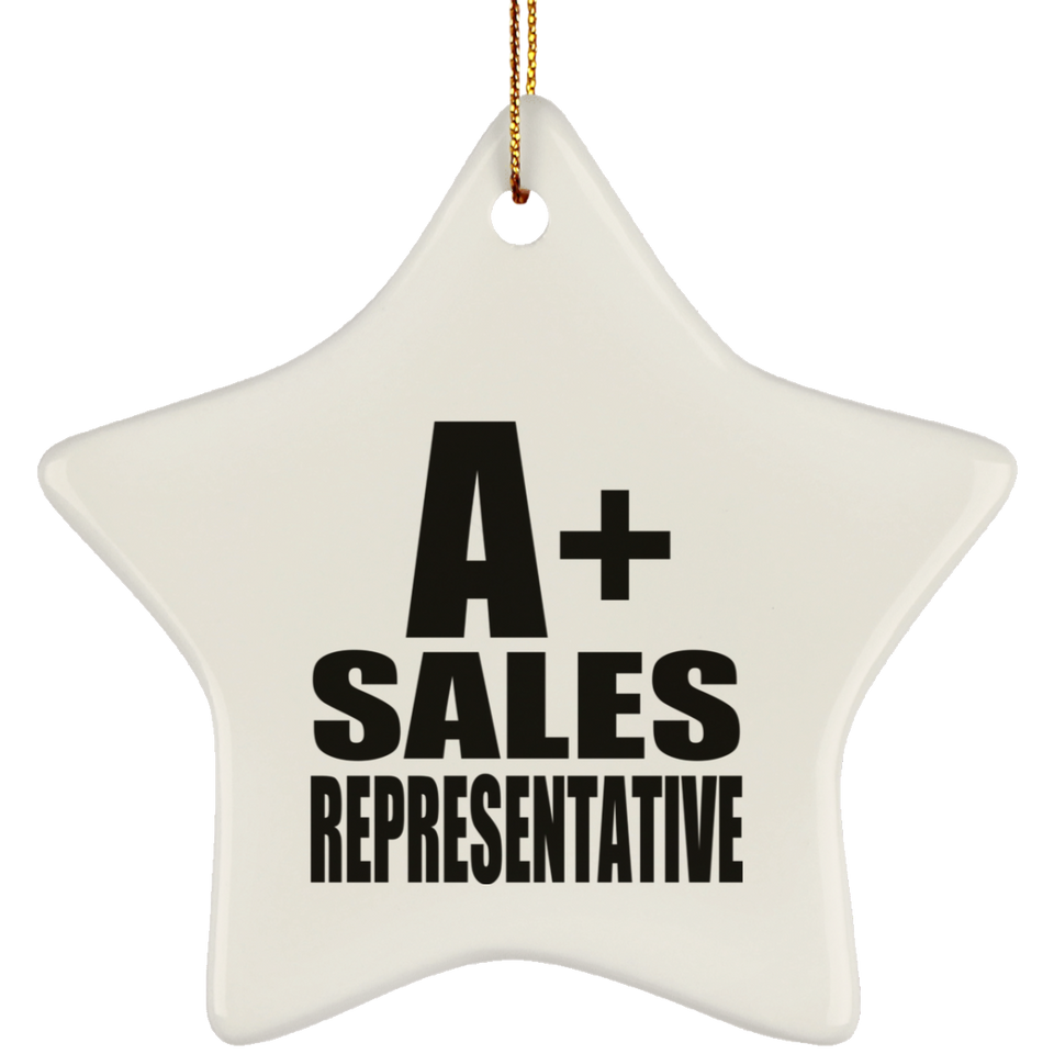 A+ Sales Representative - Star Ornament
