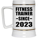 Fitness Trainer Since 2023 - Beer Stein