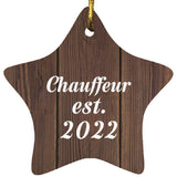 Chauffeur Established Est. 2022 - Star Ornament D