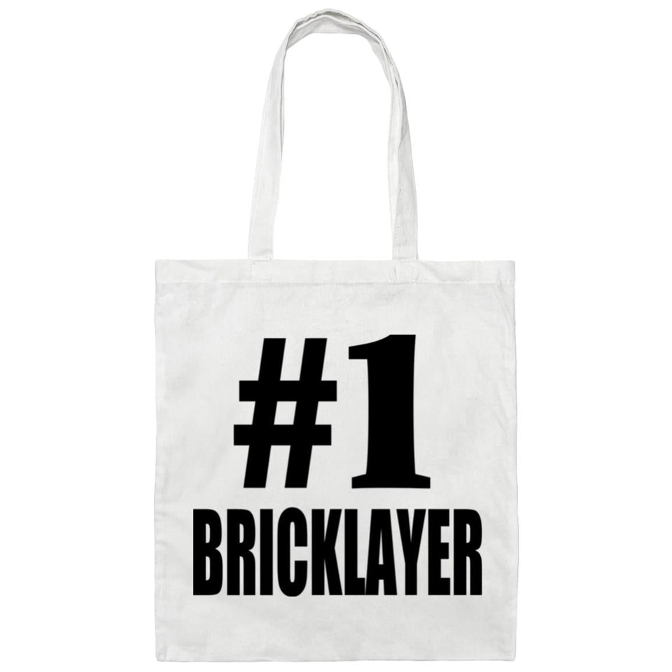 Number One #1 Bricklayer - Tote Bag White