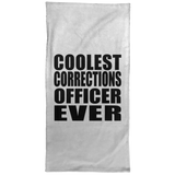 Coolest Corrections Officer Ever - Hand Towel