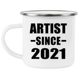 Artist Since 2021 - 12oz Camping Mug