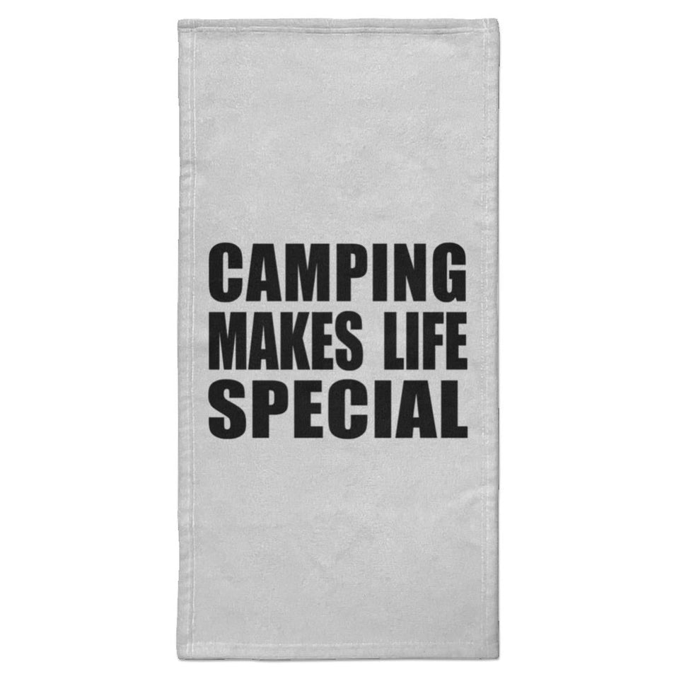Camping Makes Life Special - Hand Towel