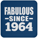 60th Birthday Fabulous Since 1964 - Drink Coaster