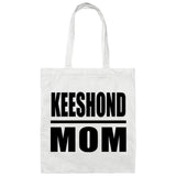 Keeshond Mom - Tote Bag White