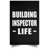 Building Inspector Life - Poster Portrait