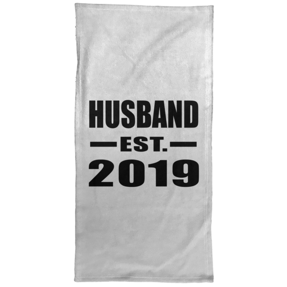 Husband Established EST. 2019 - Hand Towel