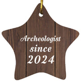 Archeologist Since 2024 - Star Ornament D