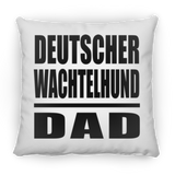 Deutscher Wachtelhund Dad - Throw Pillow