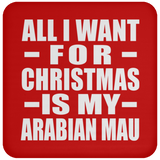 All I Want For Christmas Is My Arabian Mau - Coaster