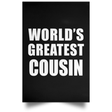 World's Greatest Cousin - Poster Portrait