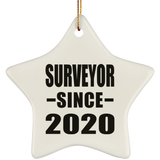 Surveyor Since 2020 - Star Ornament