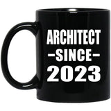 Architect Since 2023 - 11oz Coffee Mug Black