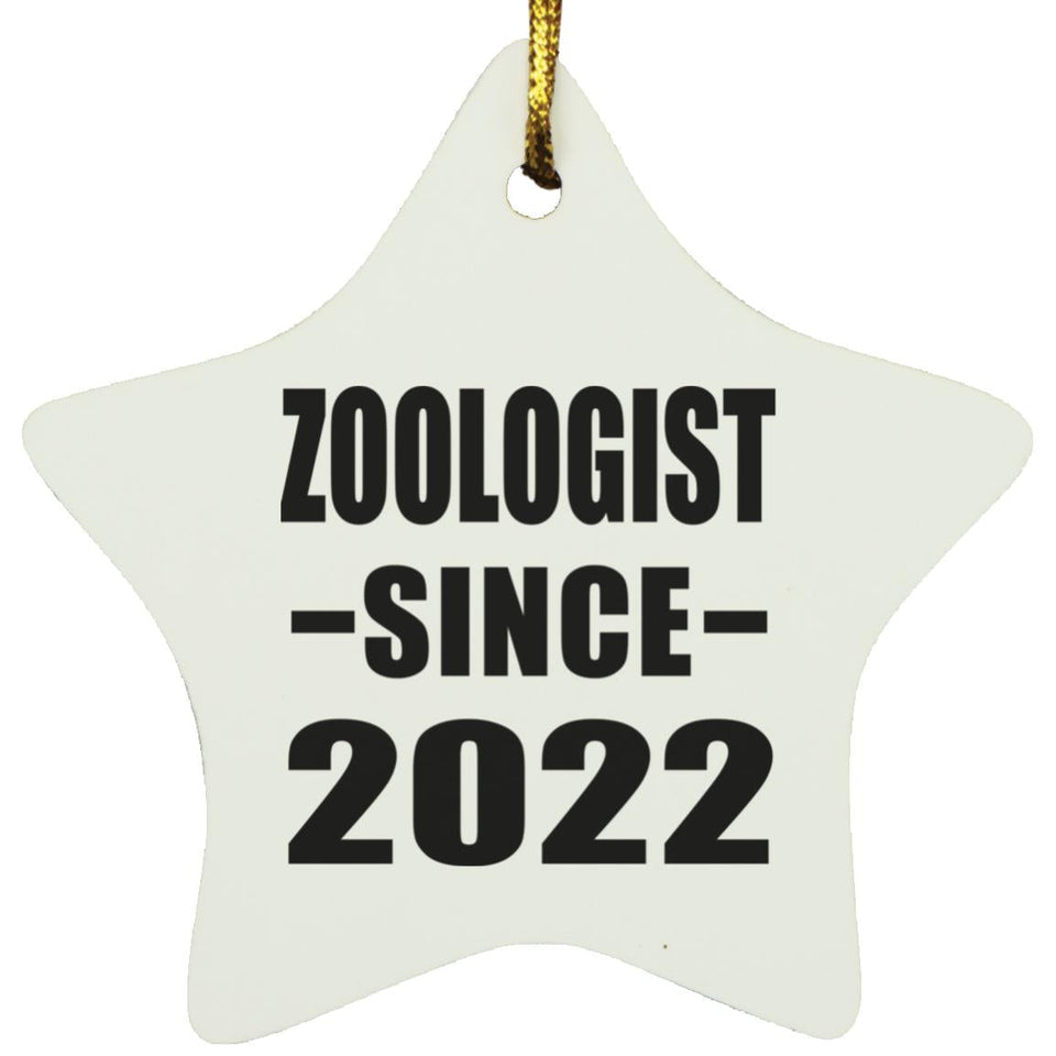Zoologist Since 2022 - Star Ornament
