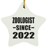 Zoologist Since 2022 - Star Ornament