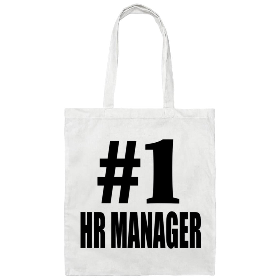 Number One #1 Hr Manager - Tote Bag White