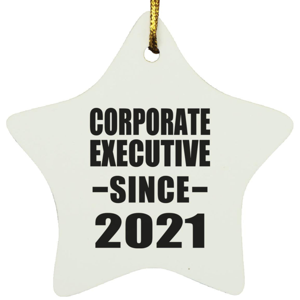 Corporate Executive Since 2021 - Star Ornament