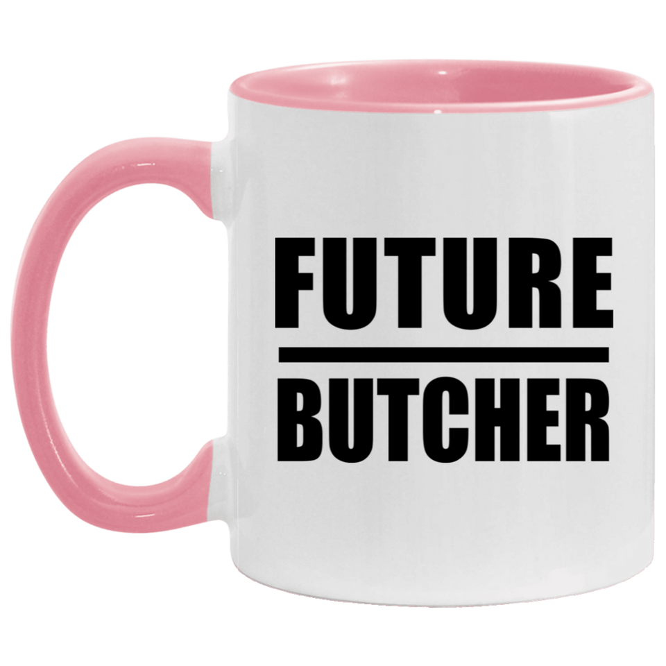 Future Butcher - 11oz Accent Mug Pink
