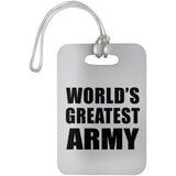 World's Greatest Army - Luggage Bag Tag
