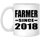 Farmer Since 2018 - 11 Oz Coffee Mug