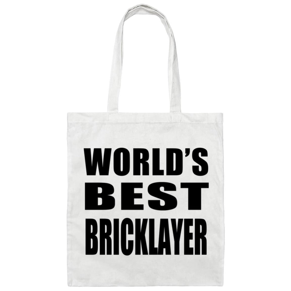 World's Best Bricklayer - Tote Bag White