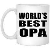 World's Best Opa - 11 Oz Coffee Mug