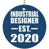Industrial Designer Established EST. 2020 - Circle Ornament