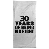 30th Anniversary 30 Years Of Being Mr Right - Hand Towel