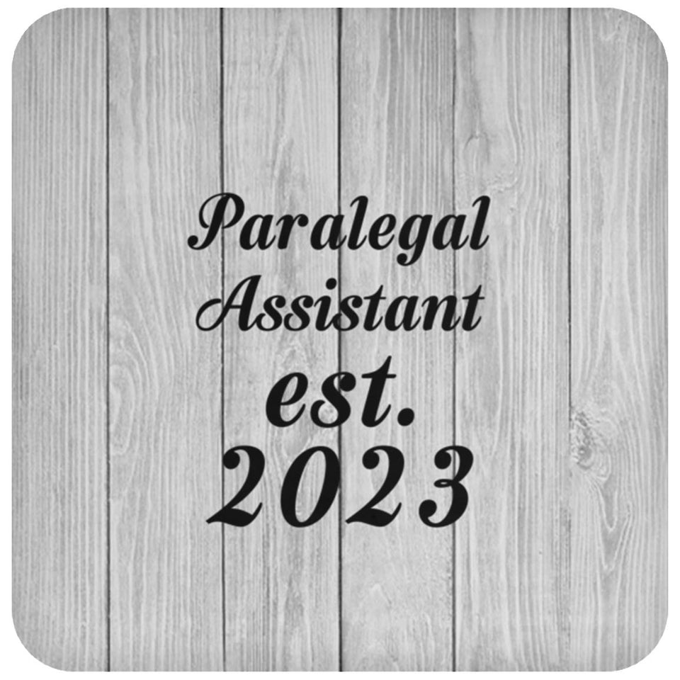 Paralegal Assistant Established Est. 2023 - Drink Coaster F