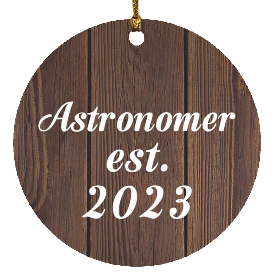 Astronomer Established Est. 2023 - Circle Ornament D