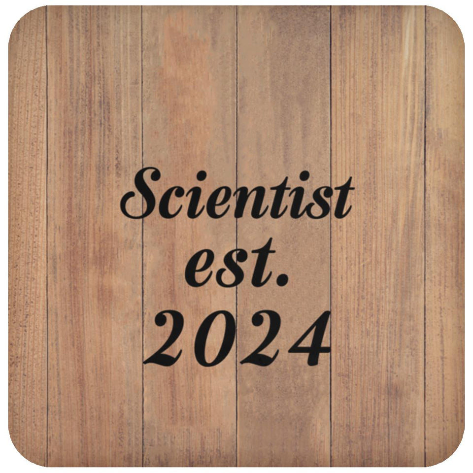 Scientist Established Est. 2024 - Drink Coaster C