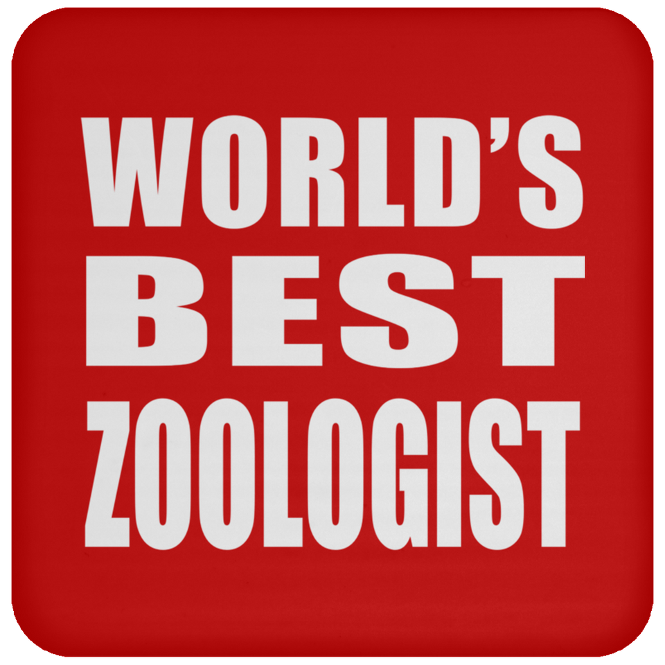World's Best Zoologist - Drink Coaster