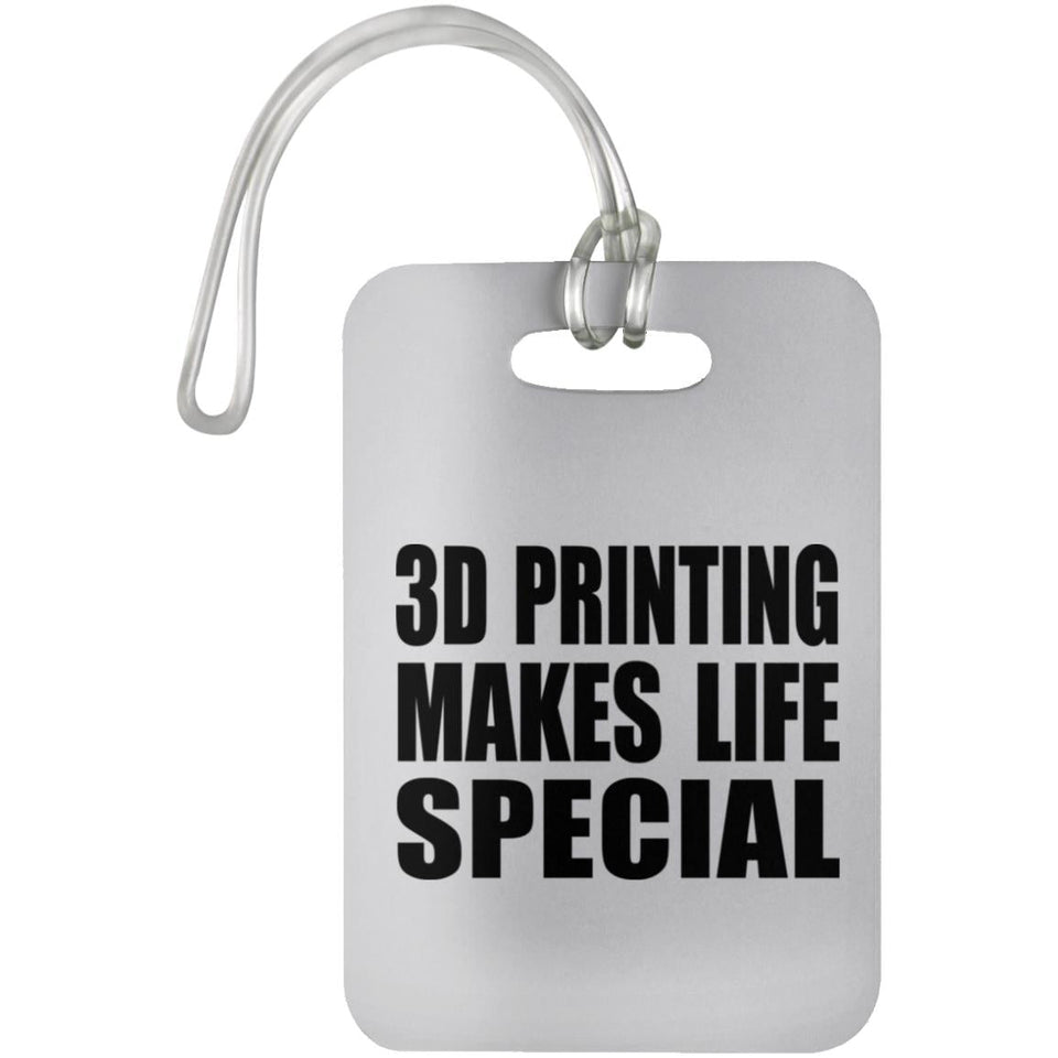 3D Printing Makes Life Special - Luggage Bag Tag