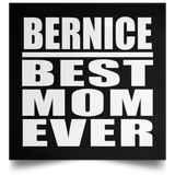 Bernice Best Mom Ever - Poster Square