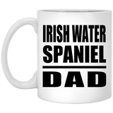 Irish Water Spaniel Dad - 11oz Coffee Mug