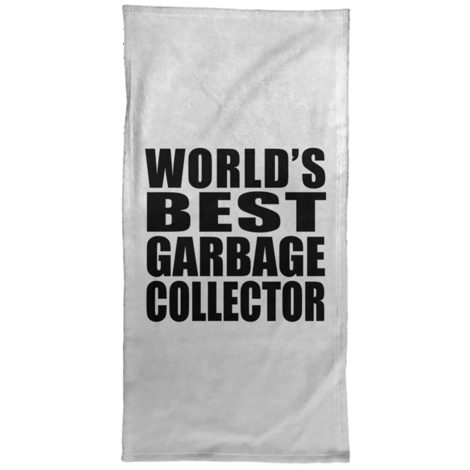 World's Best Garbage Collector - Hand Towel
