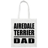 Airedale Terrier Dad - Tote Bag White