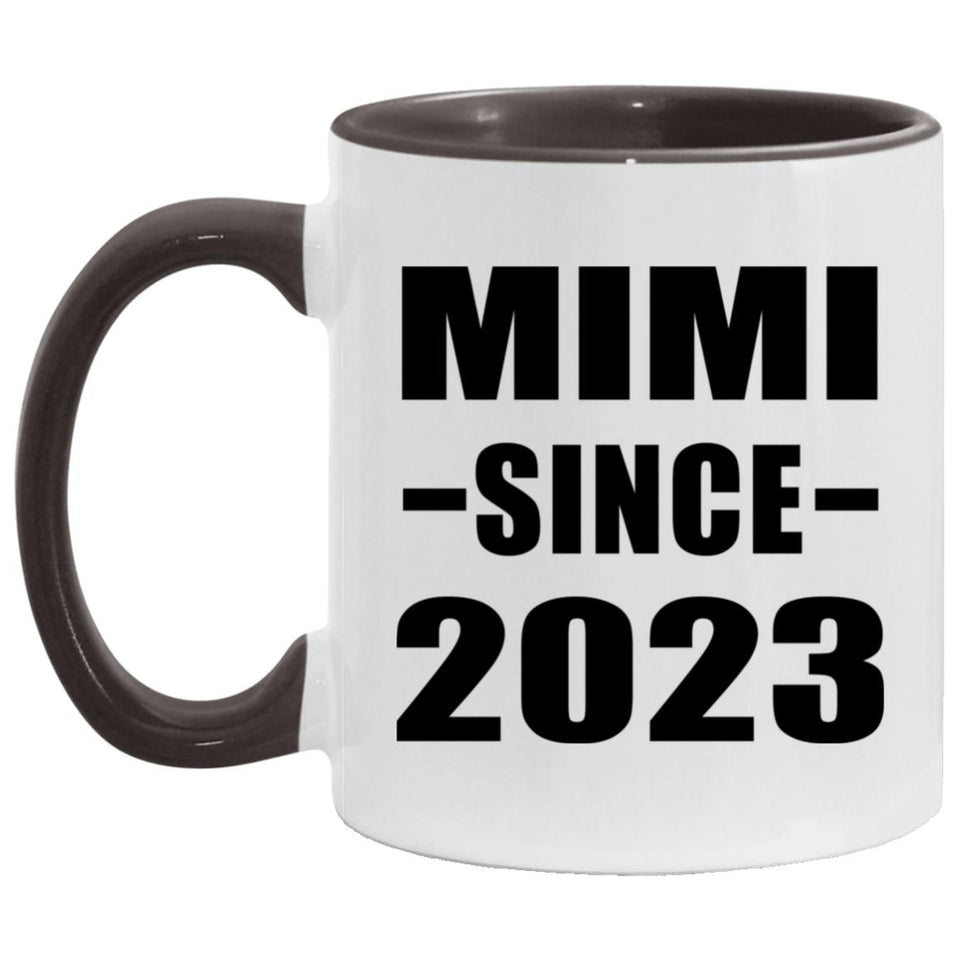 Mimi Since 2023 - 11oz Accent Mug Black