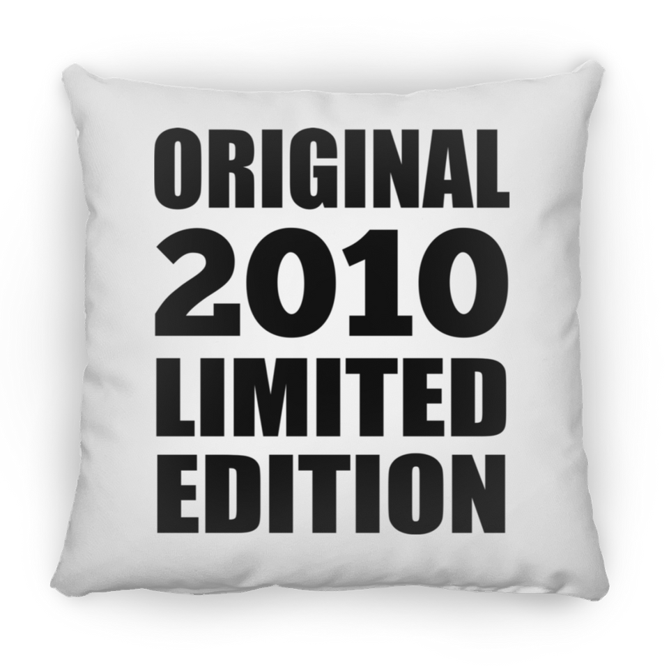 14th Birthday Original 2010 Limited Edition - Throw Pillow