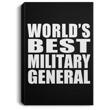 World's Best Military General - Canvas Portrait
