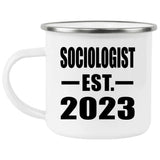 Sociologist Established EST. 2023 - 12oz Camping Mug