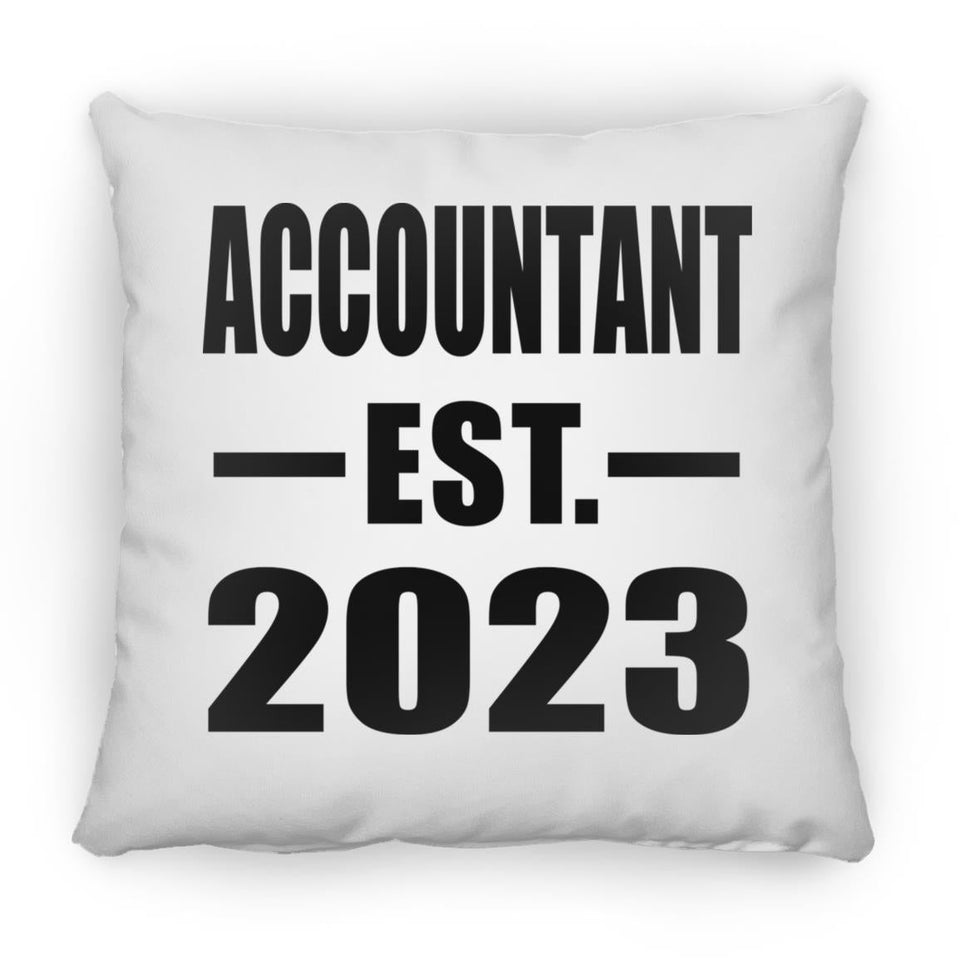 Accountant Established EST. 2023 - Throw Pillow