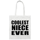 Coolest Niece Ever - Tote Bag White