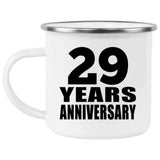29th Anniversary 29 Years - 12oz Camping Mug