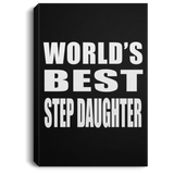 World's Best Step Daughter - Canvas Portrait